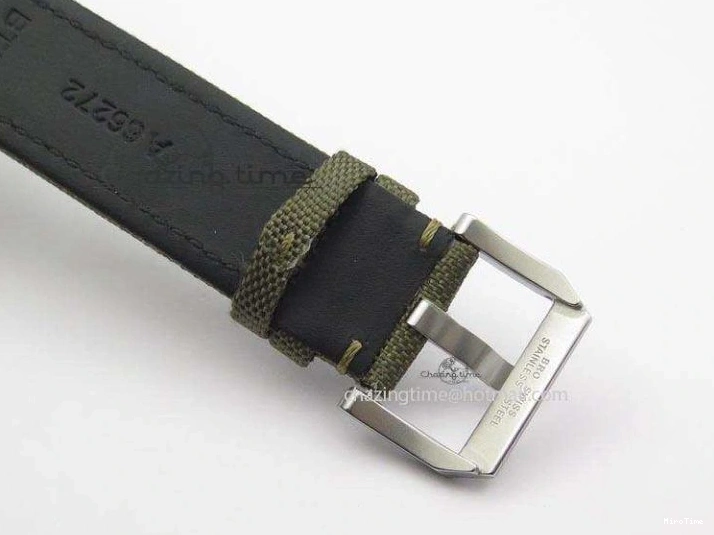 MIROTIME 0304 SunProtective MARK XVII IW324702 Real Ceramic MK Best Edition Green Dial On Green Nylon Strap A 7288